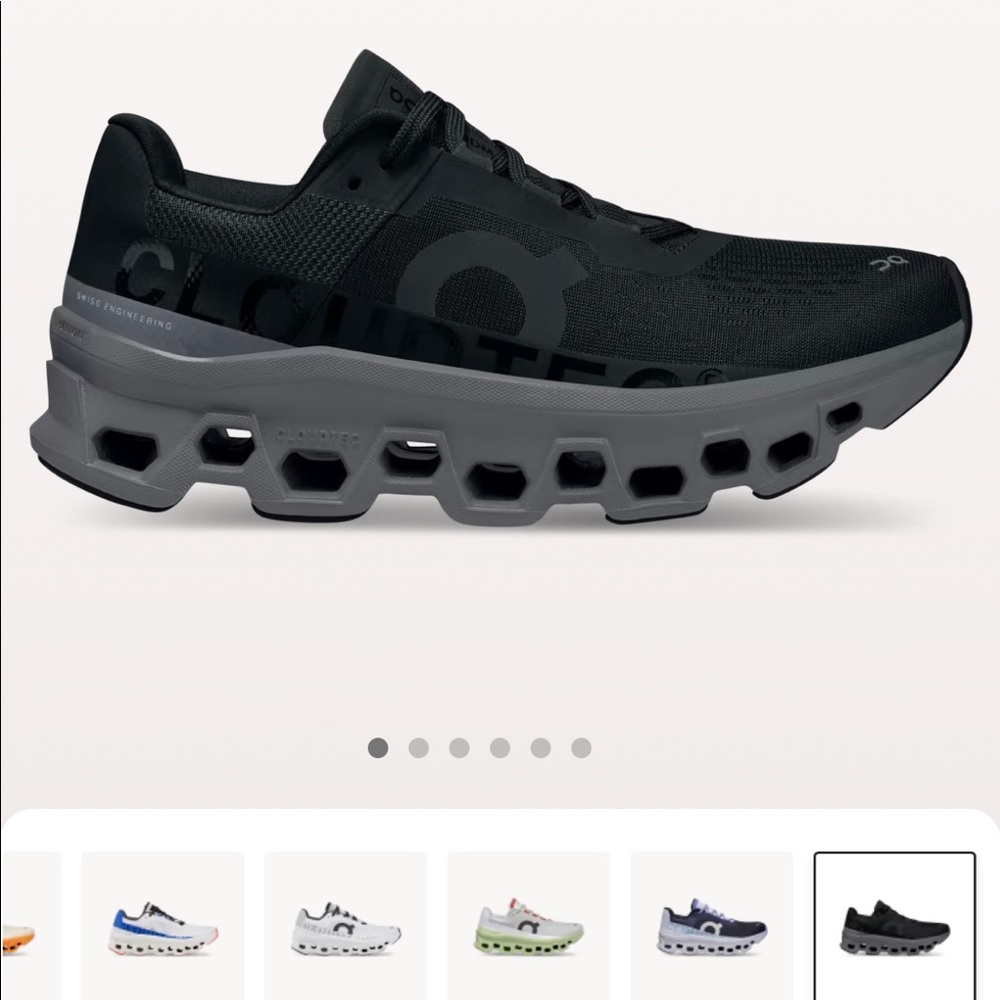 ON cloud monster sneaker